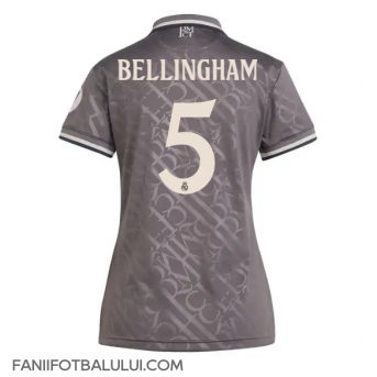 Real Madrid Jude Bellingham #5 Tricou Fotbal Replică 2024-25 Femei Treilea